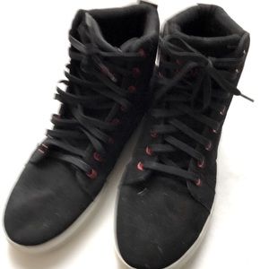 Men’s Fashion JIYUNL Wholesale High Top Sneakers Casual Lace Up Shoes